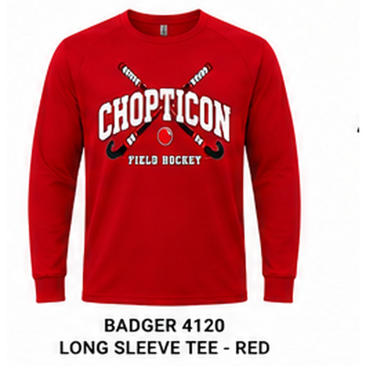 Chopticon Field Hockey Long Sleeve Badger Dri Fit Shirt