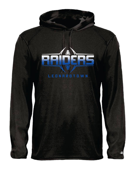 Leonardtown Football Dri-fit Long Sleeve Hooded Lightweight Shirt - ADULT