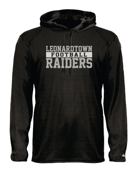 Leonardtown Football Dri-fit Long Sleeve Hooded Lightweight Shirt - ADULT