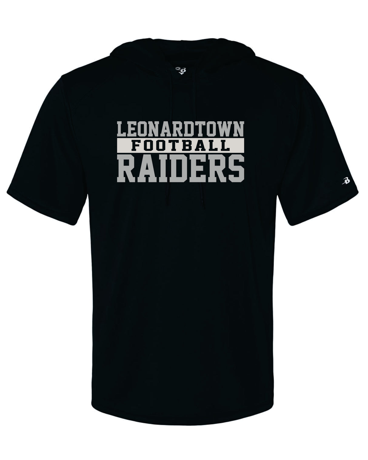 Leonardtown Football Dri-fit Short Sleeve Hooded Lightweight Shirt - ADULT
