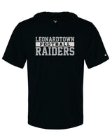 Leonardtown Football Dri-fit Short Sleeve Hooded Lightweight Shirt - ADULT