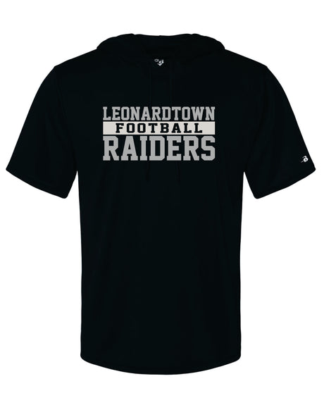 Leonardtown Football Dri-fit Short Sleeve Hooded Lightweight Shirt - ADULT