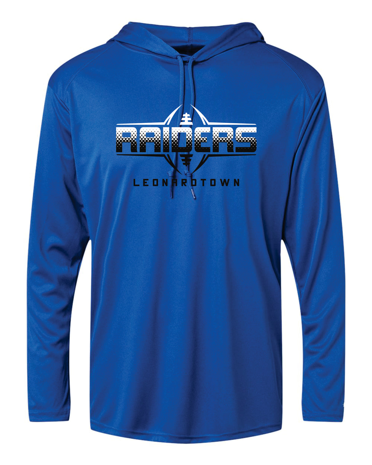 Leonardtown Football Dri-fit Long Sleeve Hooded Lightweight Shirt - Women
