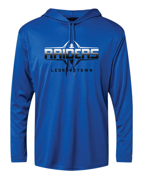 Leonardtown Football Dri-fit Long Sleeve Hooded Lightweight Shirt - ADULT