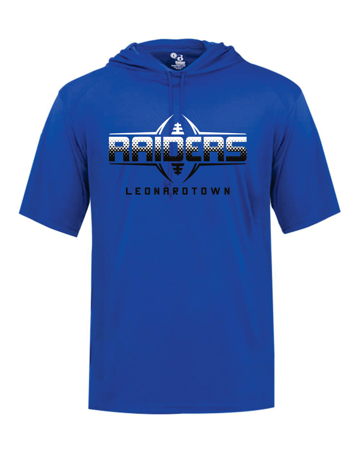 Leonardtown Football Dri-fit Short Sleeve Hooded Lightweight Shirt - ADULT