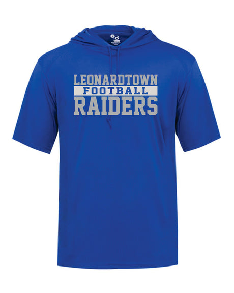 Leonardtown Football Dri-fit Short Sleeve Hooded Lightweight Shirt - ADULT