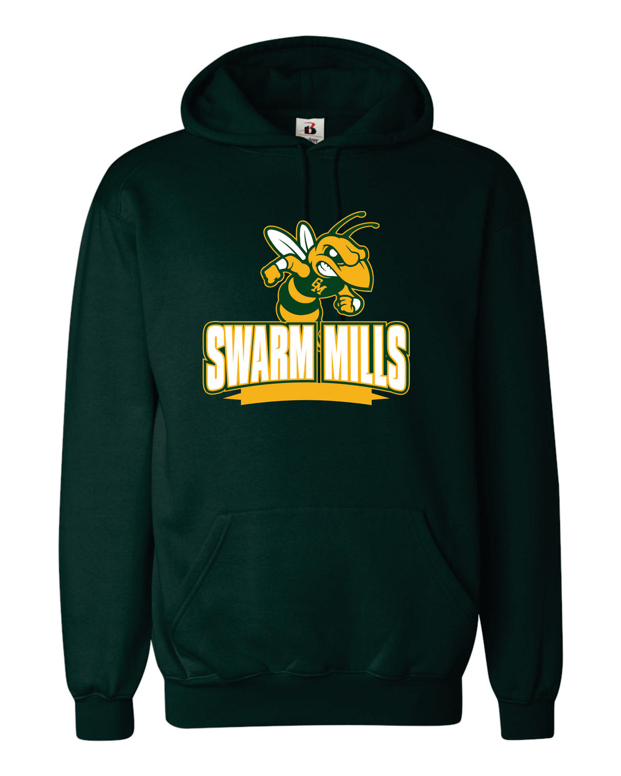 Great Mills Football Badger Dri-fit Hoodie - Swarm Mills