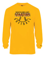 Senators Softball Long Sleeve Dri-Fit Shirt Half Ball YOUTH