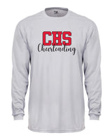 Chopticon Braves Cheer Long Sleeve Badger Dri Fit Shirt CHS Cheerleading WOMEN