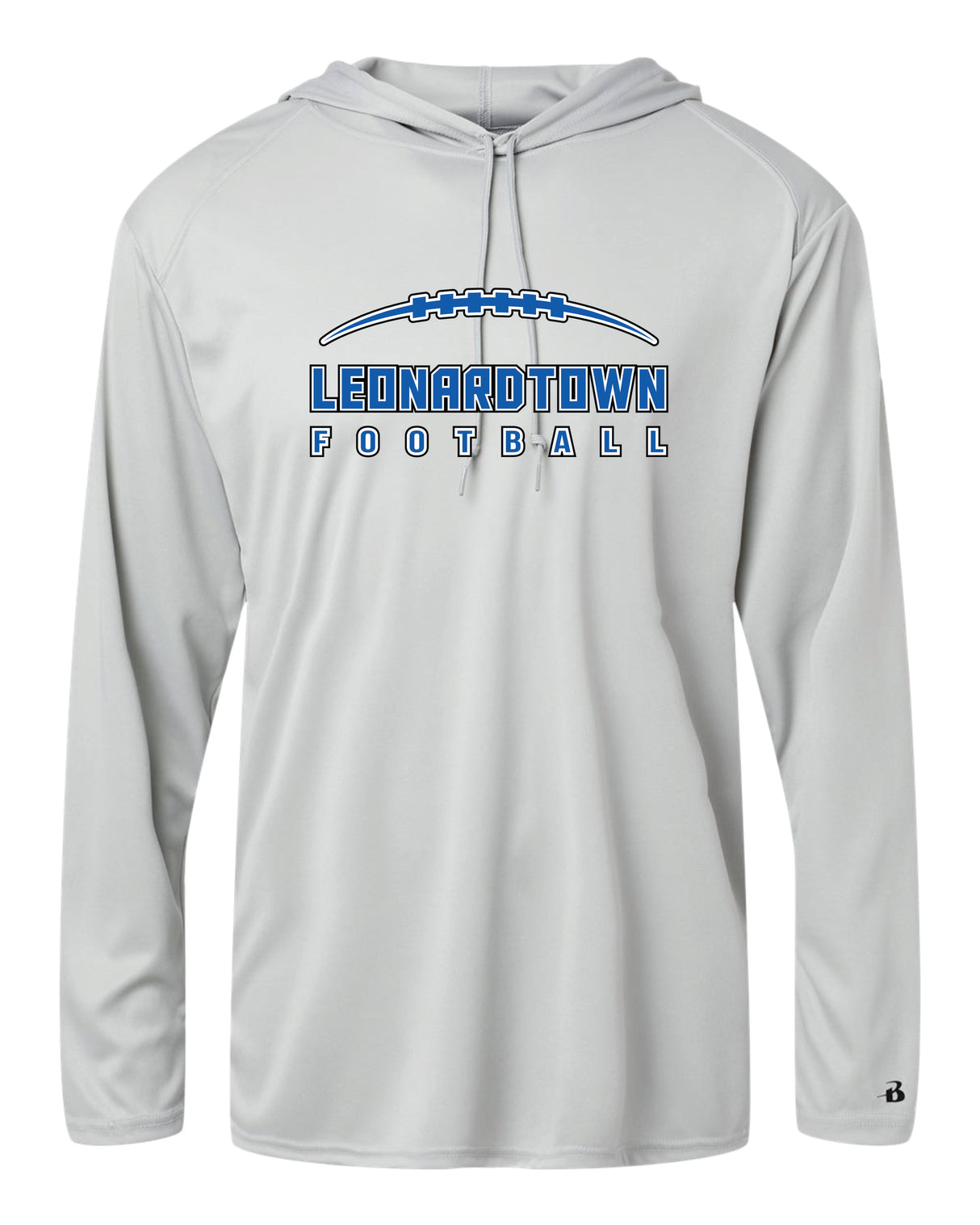 Leonardtown Football Dri-fit Long Sleeve Hooded Lightweight Shirt - Women