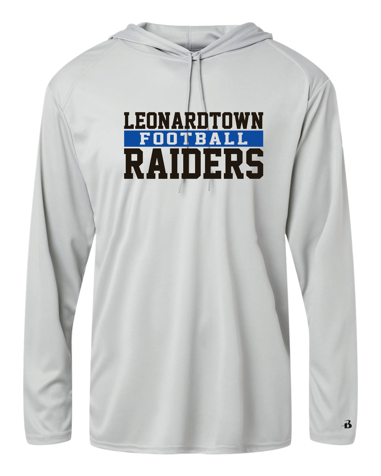 Leonardtown Football Dri-fit Long Sleeve Hooded Lightweight Shirt - Women