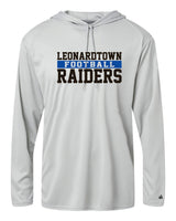 Leonardtown Football Dri-fit Long Sleeve Hooded Lightweight Shirt - Women