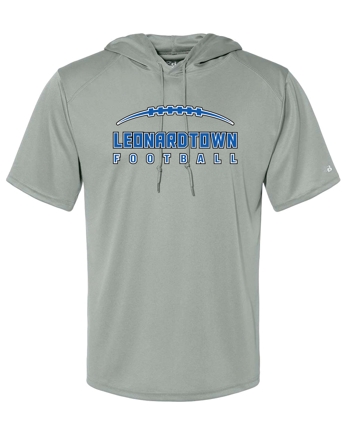 Leonardtown Football Dri-fit Short Sleeve Hooded Lightweight Shirt - ADULT