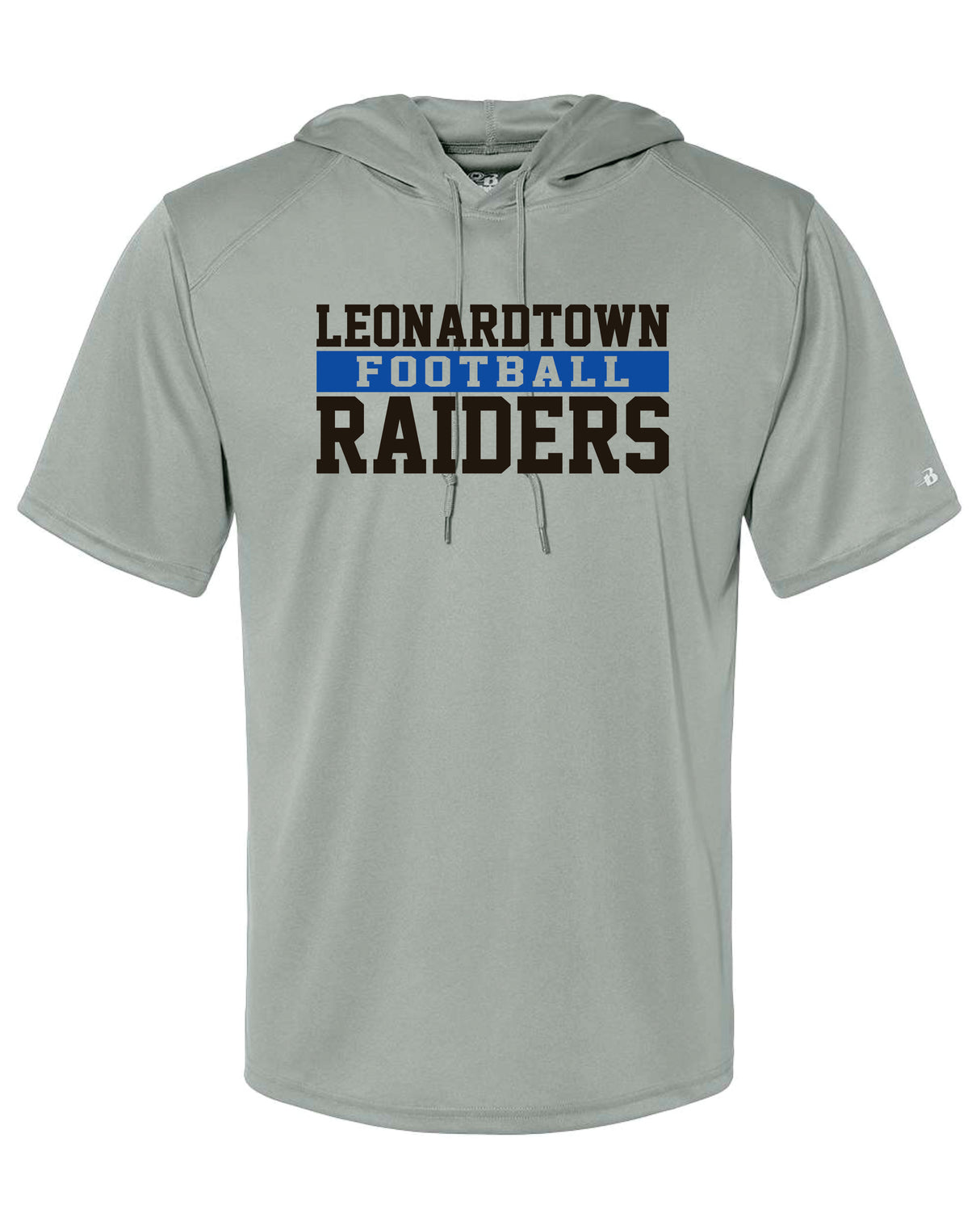 Leonardtown Football Dri-fit Short Sleeve Hooded Lightweight Shirt - ADULT
