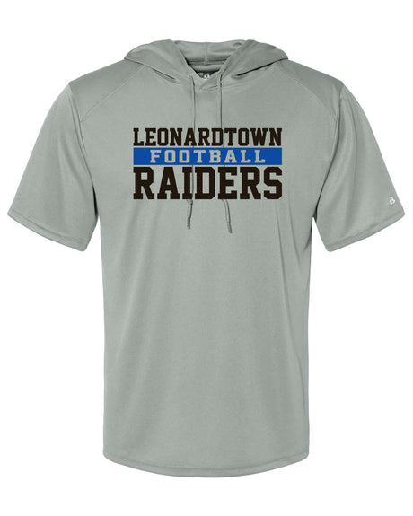 Leonardtown Football Dri-fit Short Sleeve Hooded Lightweight Shirt - ADULT