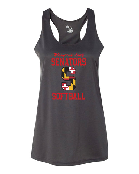 Lady Senators Badger Dri Fit Racer Back Tank WOMEN