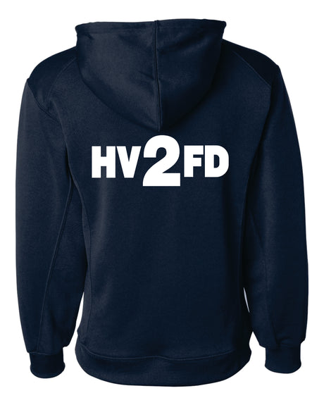 HVFD Badger Navy Dri-fit Hoodie