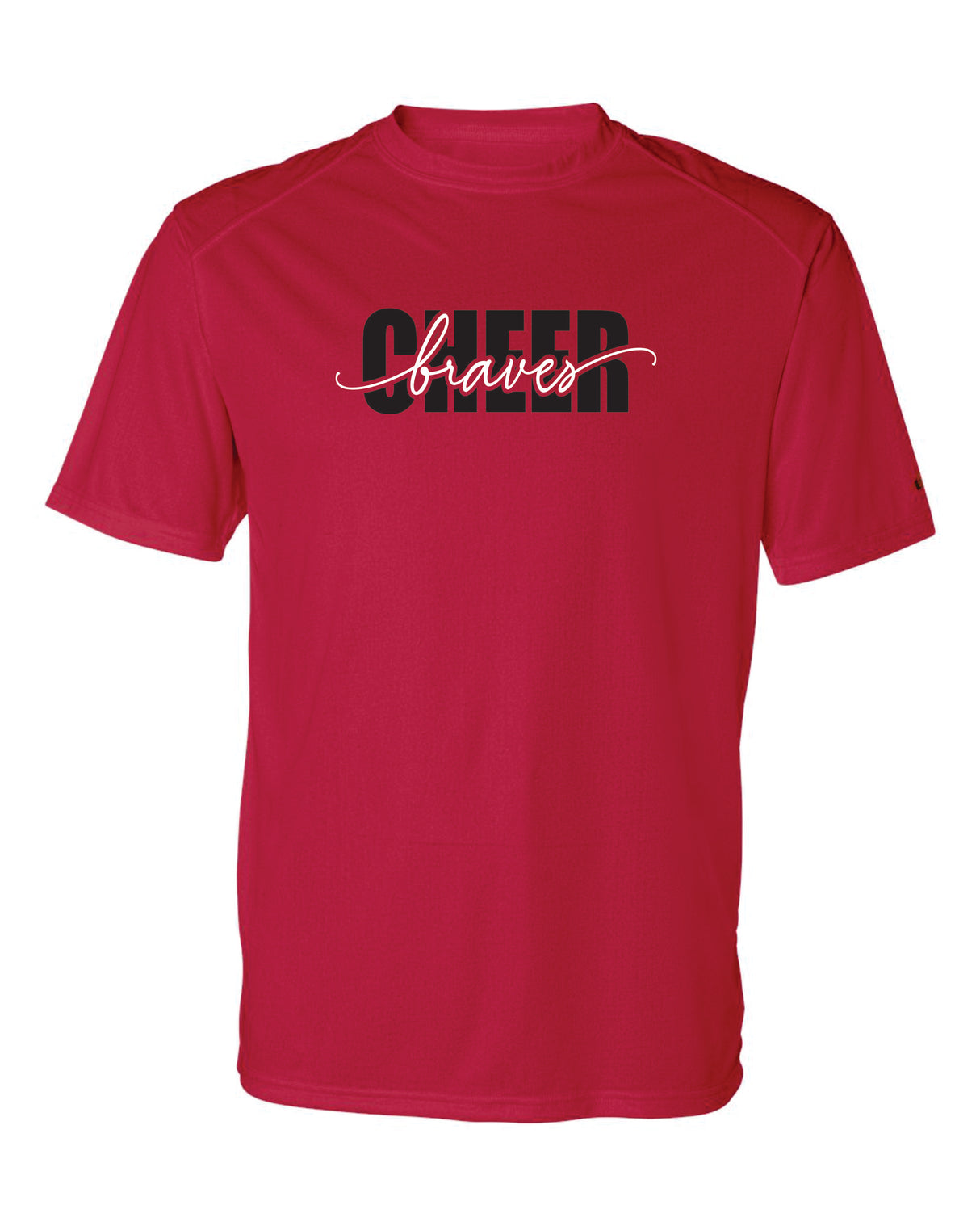 Chopticon Braves Cheer Short Sleeve Badger Dri Fit T shirt Braves Cheer