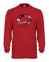 Chopticon Braves Cheer Long Sleeve Badger Dri Fit Shirt MD Flag C