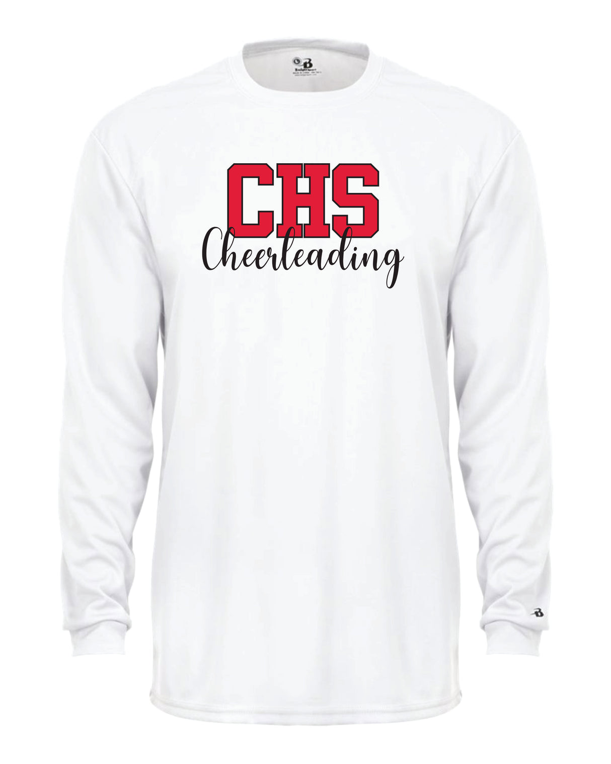 Chopticon Braves Cheer Long Sleeve Badger Dri Fit Shirt CHS Cheerleading WOMEN