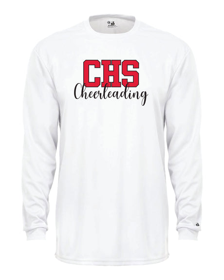 Chopticon Braves Cheer Long Sleeve Badger Dri Fit Shirt CHS Cheerleading