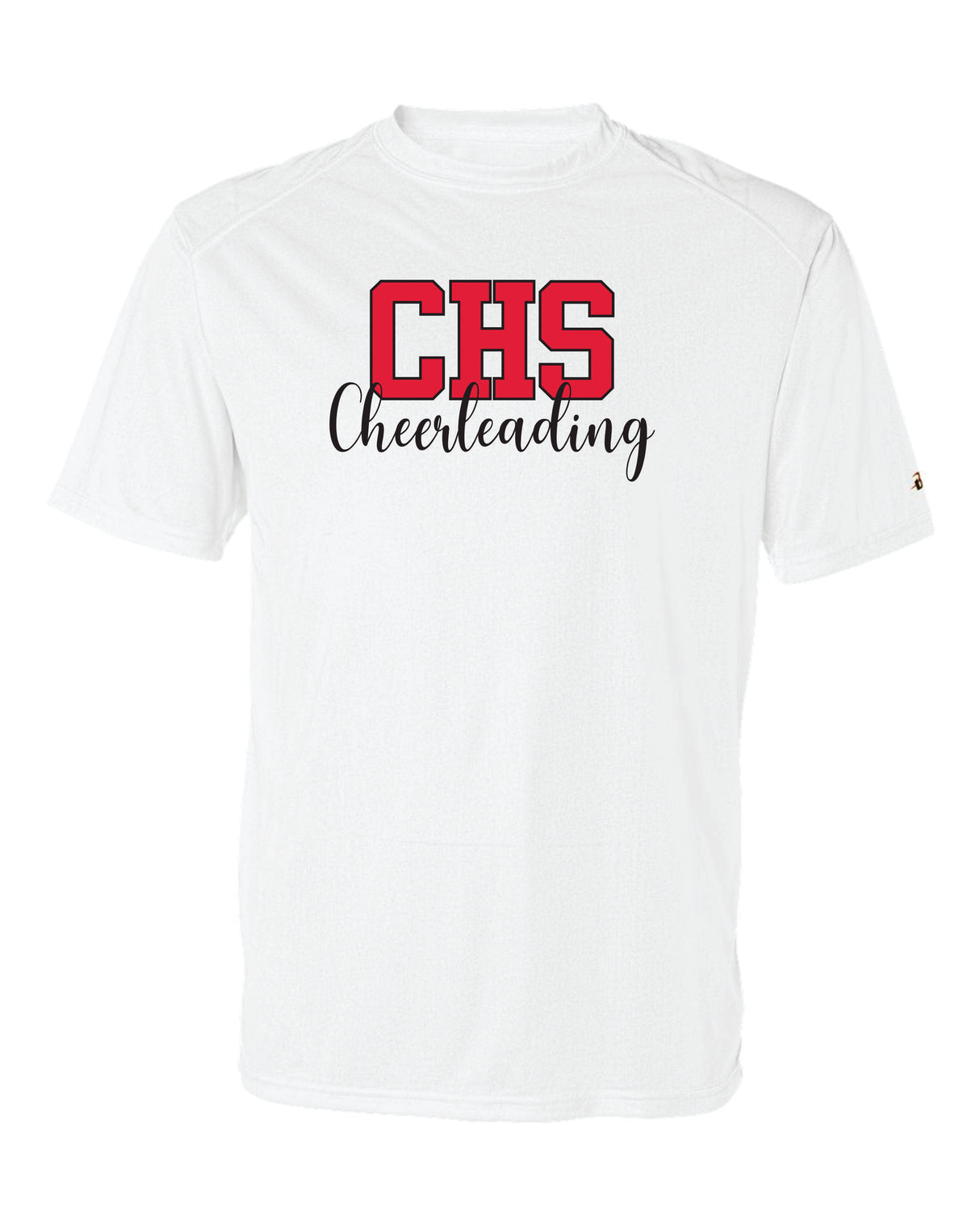 Chopticon Braves Cheer Short Sleeve Badger Dri Fit T shirt CHS Cheerleading