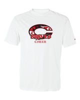 Chopticon Braves Cheer Short Sleeve Badger Dri Fit T shirt MD Flag C