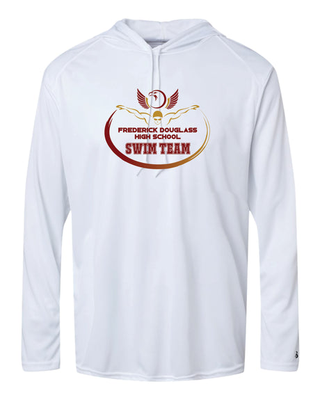 Douglass swimming Dri Fit Long Sleeve Hooded Long Sleeve Shirt