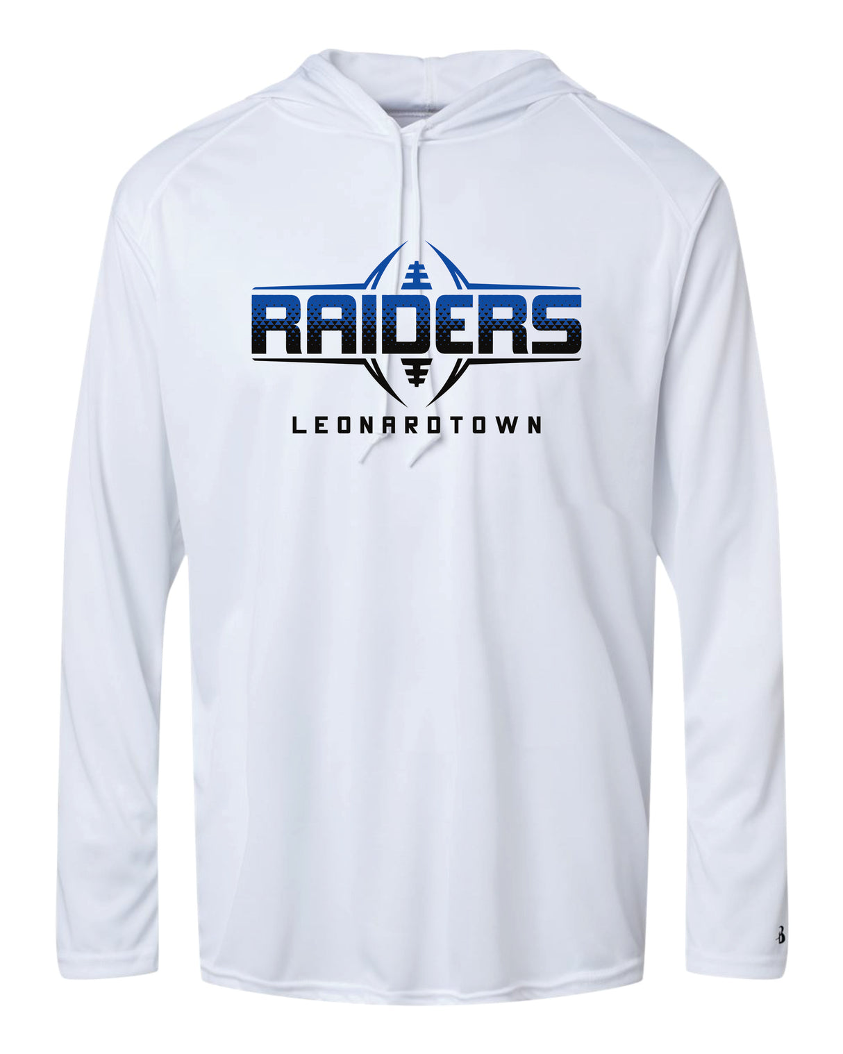 Leonardtown Football Dri-fit Long Sleeve Hooded Lightweight Shirt - Women