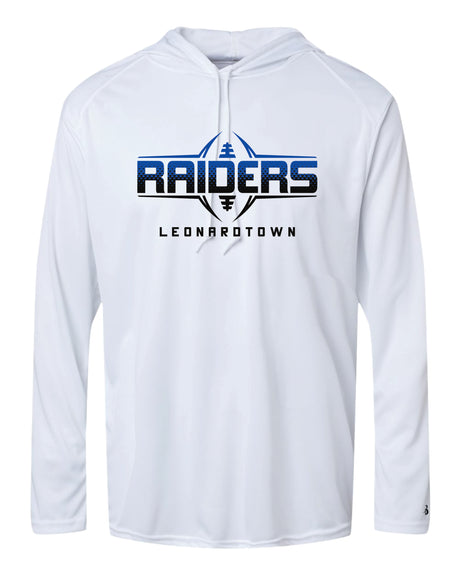 Leonardtown Football Dri-fit Long Sleeve Hooded Lightweight Shirt - ADULT