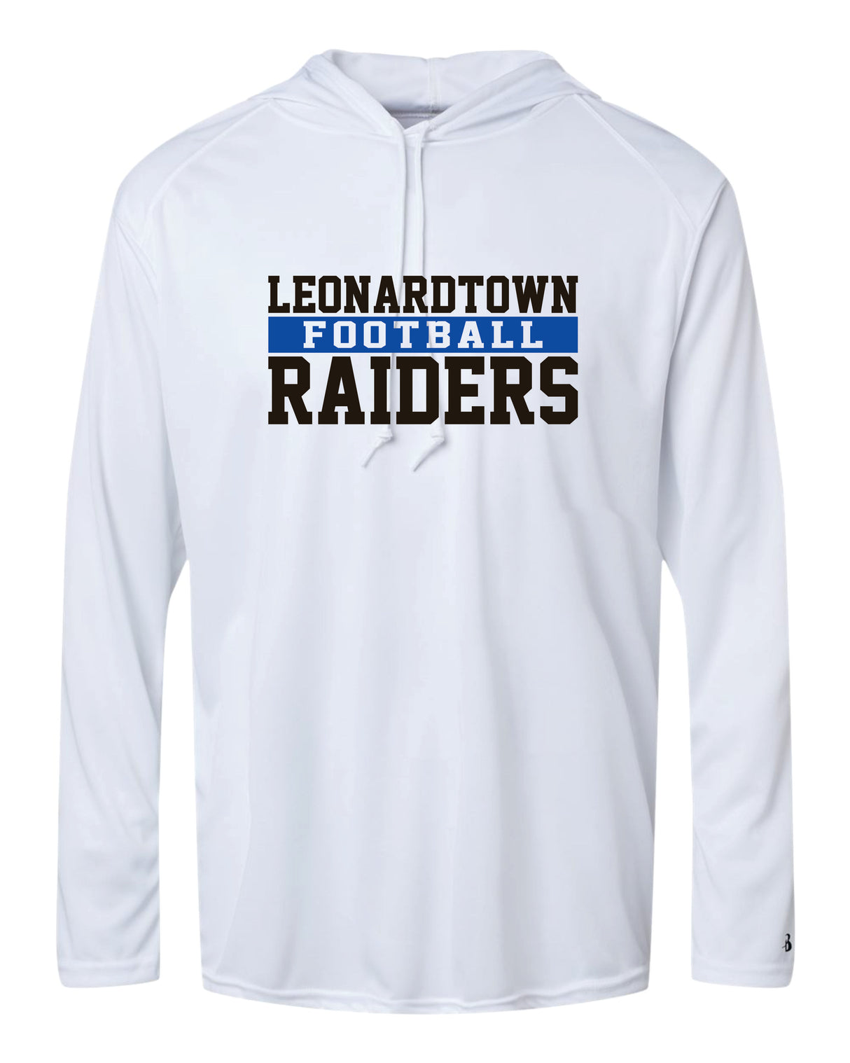 Leonardtown Football Dri-fit Long Sleeve Hooded Lightweight Shirt - Women