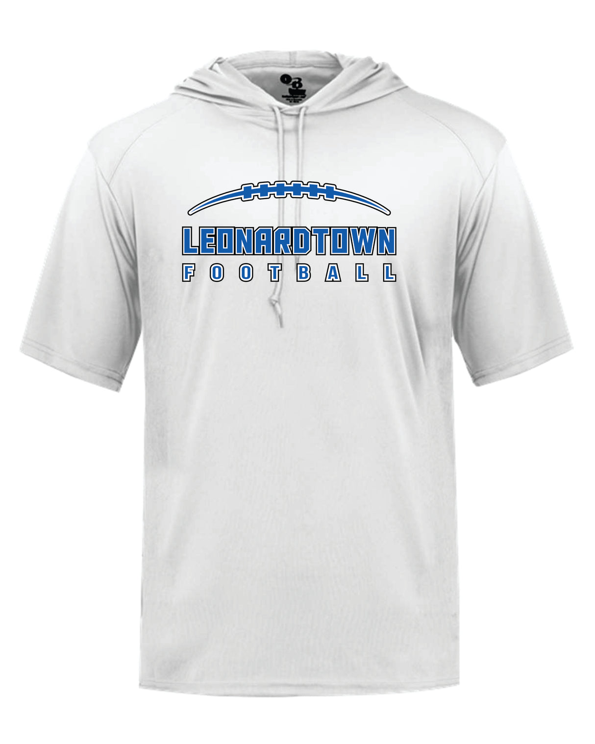 Leonardtown Football Dri-fit Short Sleeve Hooded Lightweight Shirt - ADULT