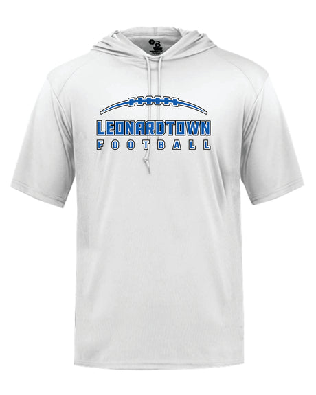 Leonardtown Football Dri-fit Short Sleeve Hooded Lightweight Shirt - ADULT