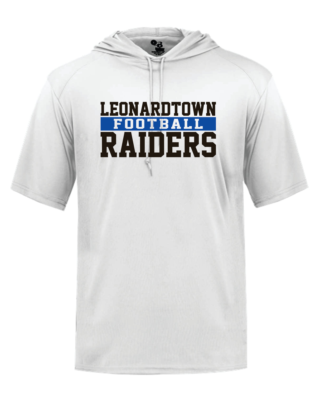 Leonardtown Football Dri-fit Short Sleeve Hooded Lightweight Shirt - ADULT