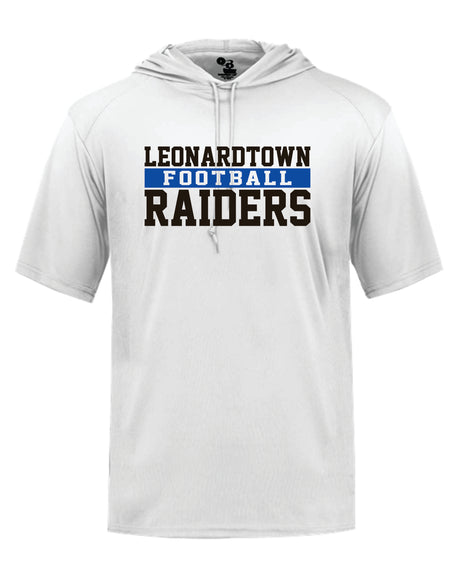 Leonardtown Football Dri-fit Short Sleeve Hooded Lightweight Shirt - ADULT
