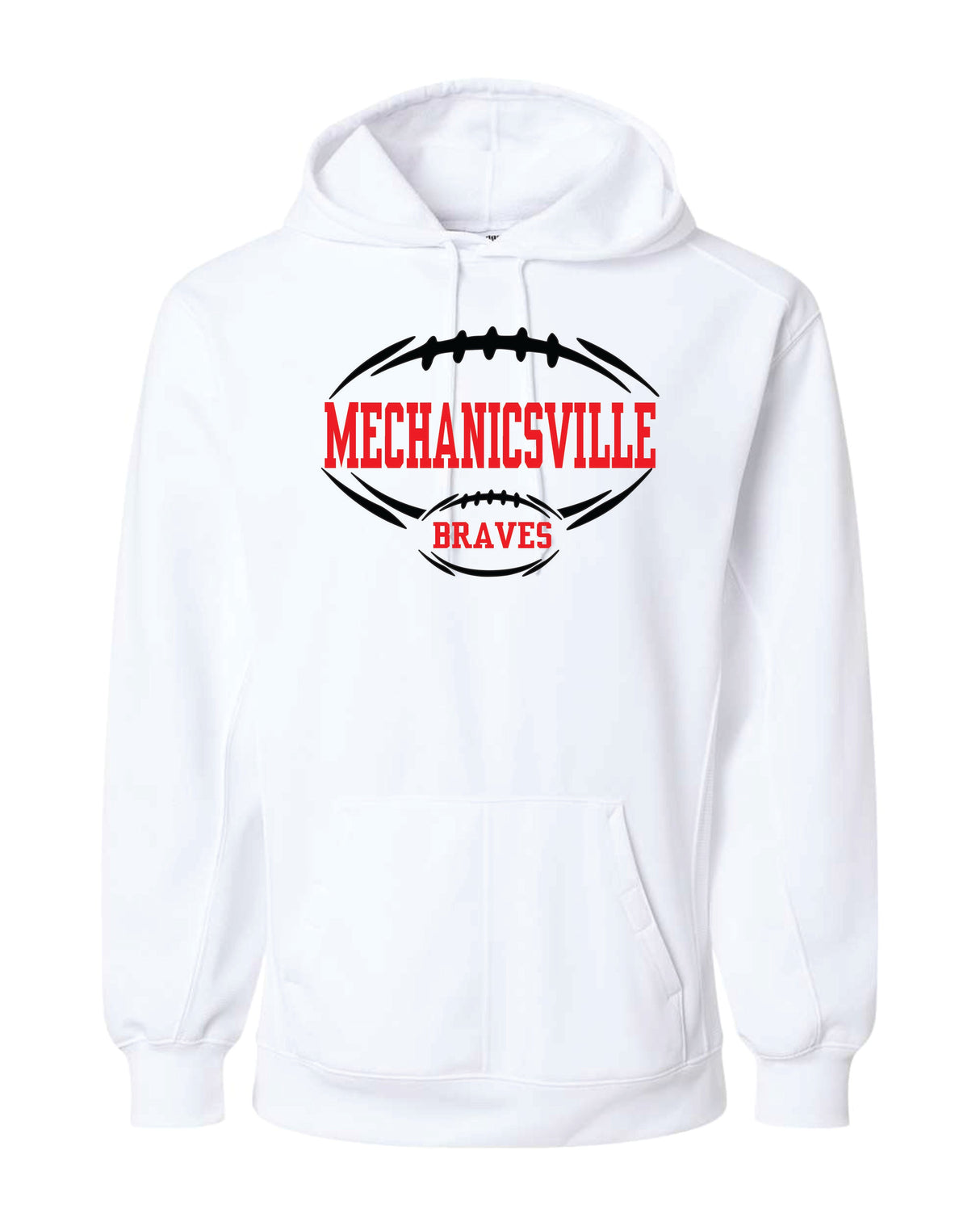 Mechanicsville Braves Badger Dri-fit Hoodie-YOUTH