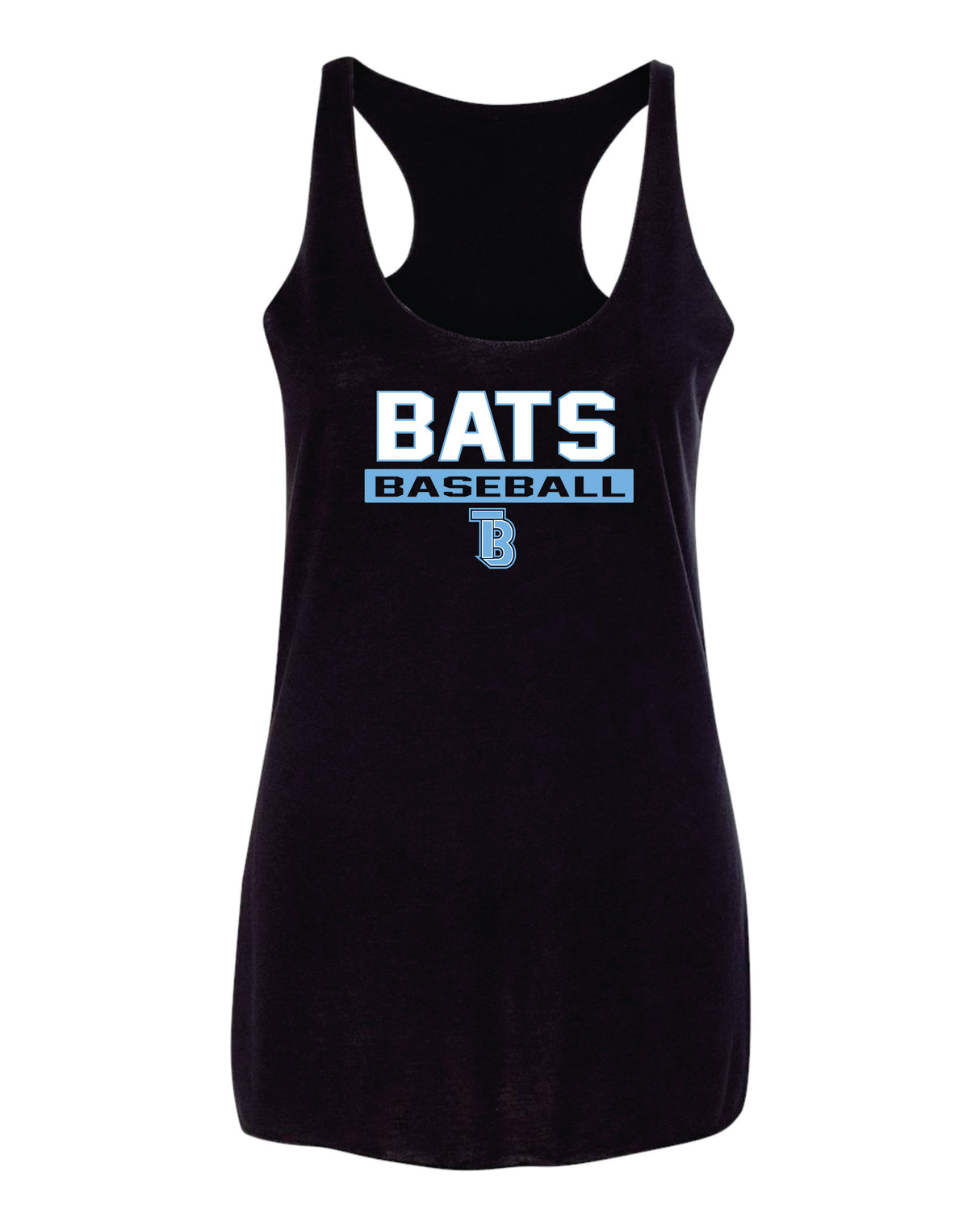 Tampa Bay Bats Women's  Cotton Racer Back Tank Top