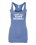 Load image into Gallery viewer, Tampa Bay Bats Women&#39;s  Cotton Racer Back Tank Top
