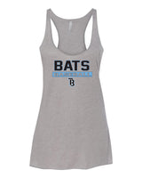 Tampa Bay Bats Women's  Cotton Racer Back Tank Top