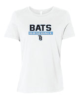 Tampa Bay Bats Women's Bella and Canvas Short Sleeve Relaxed Fit Crew Neck