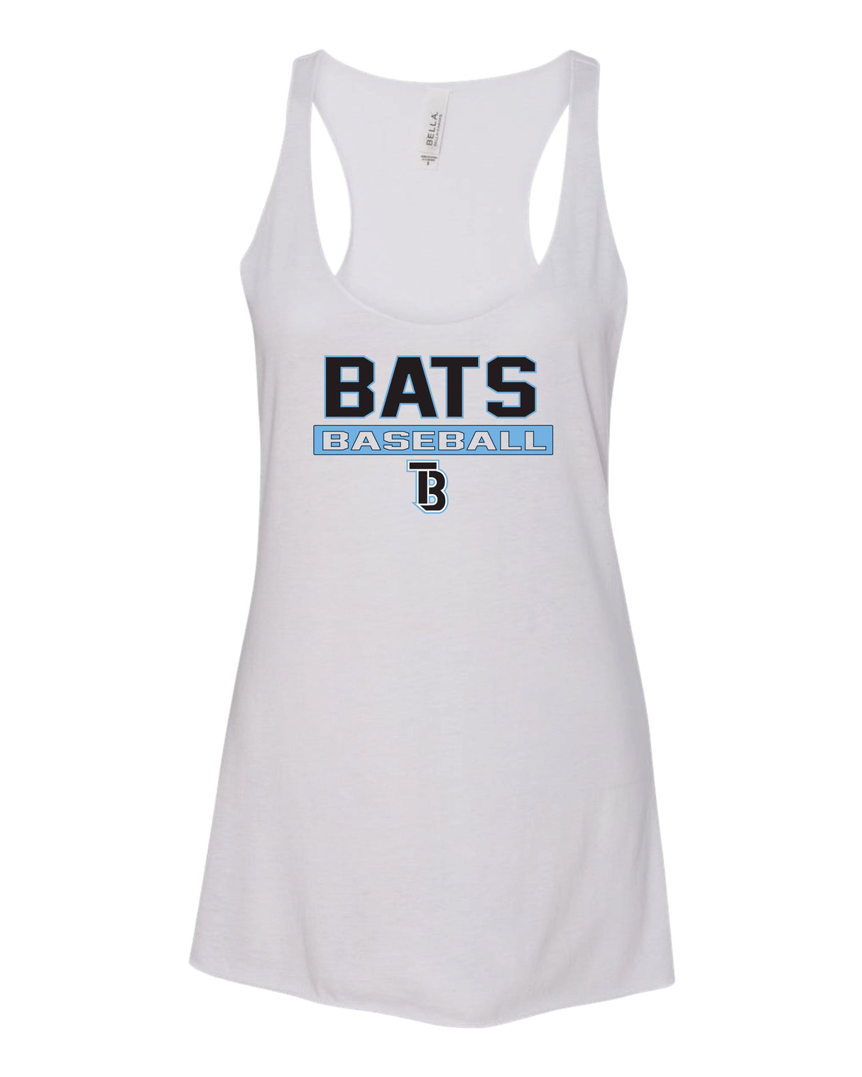 Tampa Bay Bats Women's  Cotton Racer Back Tank Top