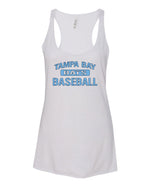 Load image into Gallery viewer, Tampa Bay Bats Women&#39;s  Cotton Racer Back Tank Top

