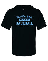 Tampa Bay Bats Braves Badger SS hooded shirt