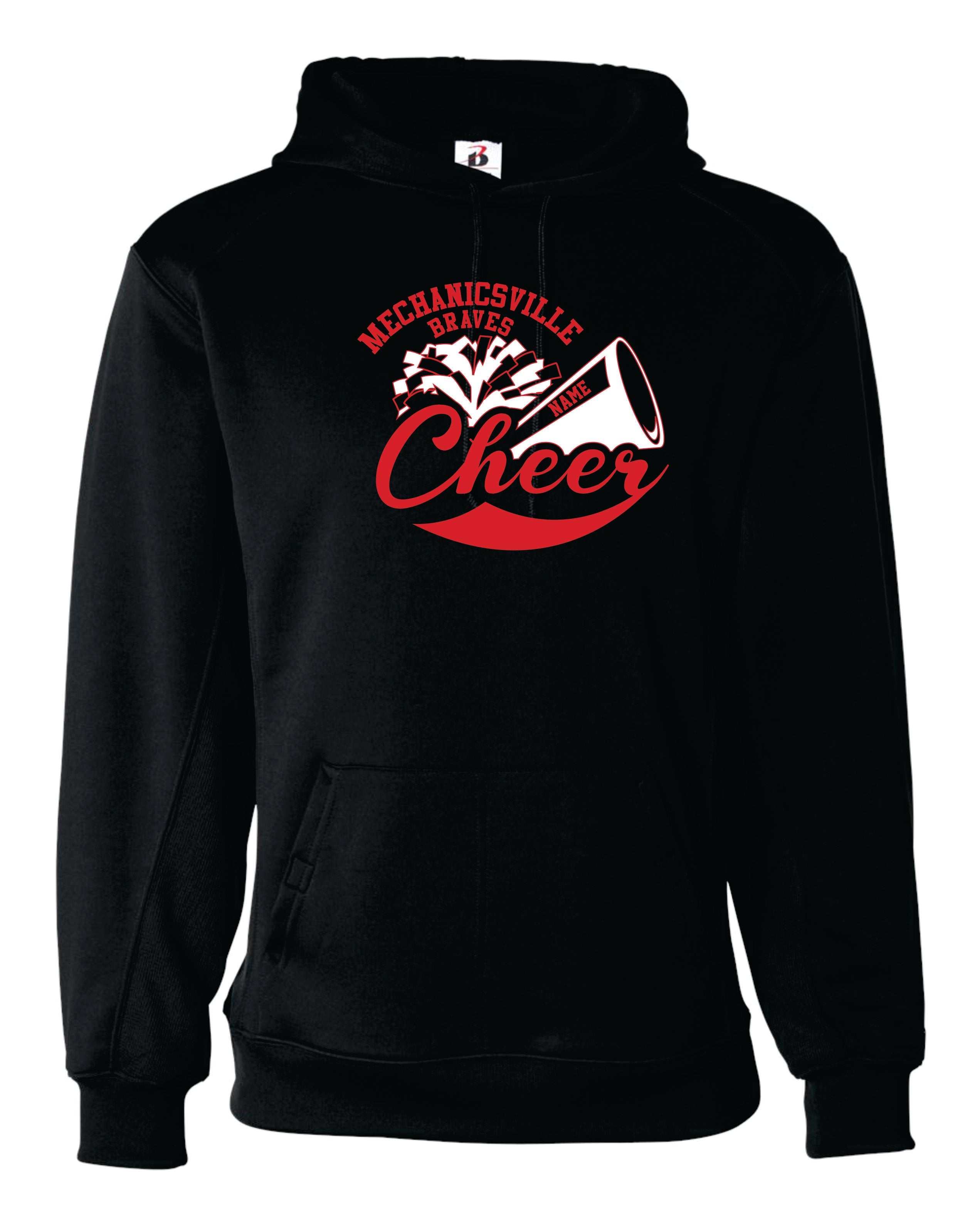 Mechanicsville Braves Badger Dri-fit Hoodie CHEER-Women's Cut