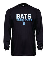 Tampa Bay Bats Long Sleeve Badger Dri Fit Shirt