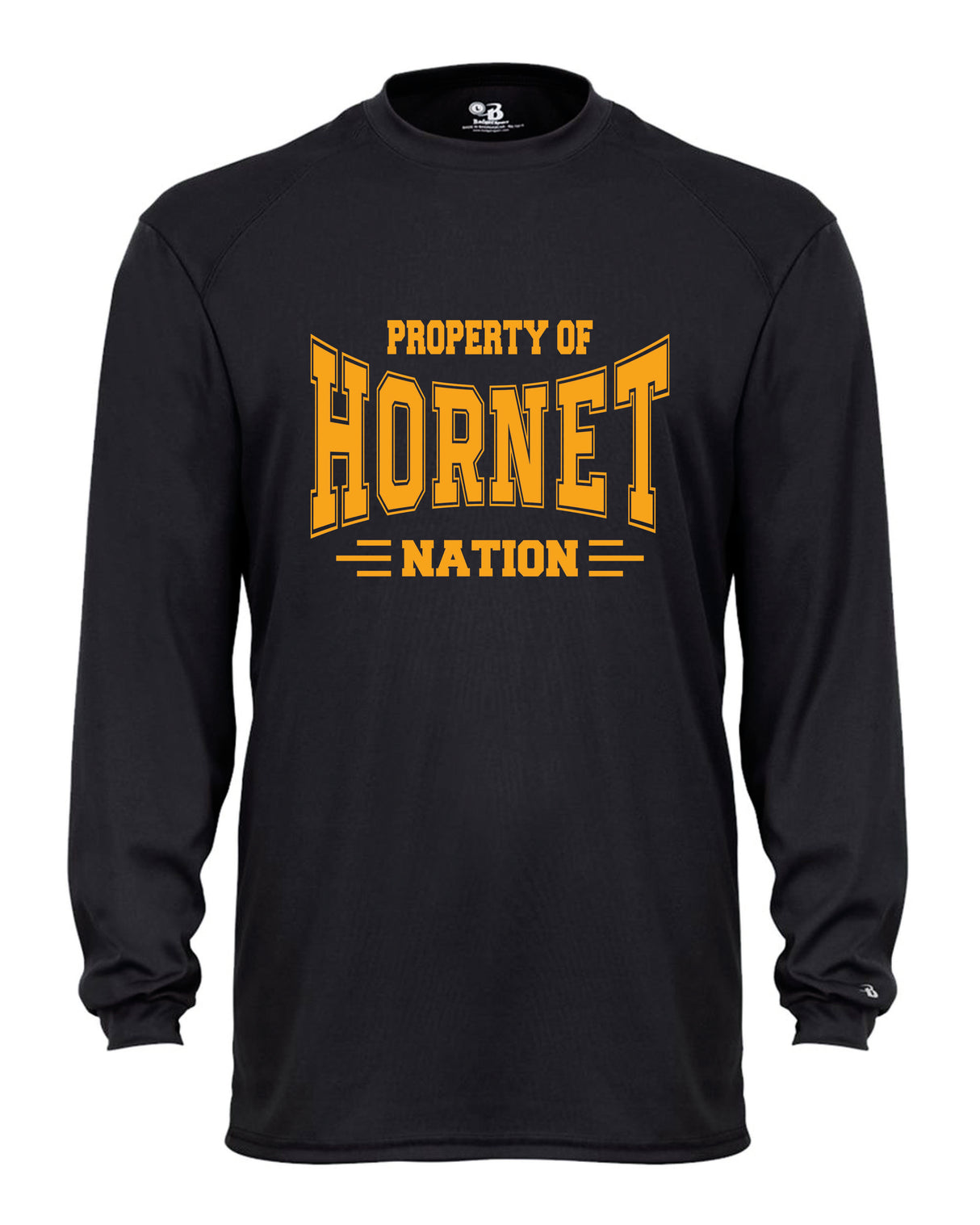 Great Mills Badger Dri-Fit Long Sleeve T-Shirts Hornet Nation