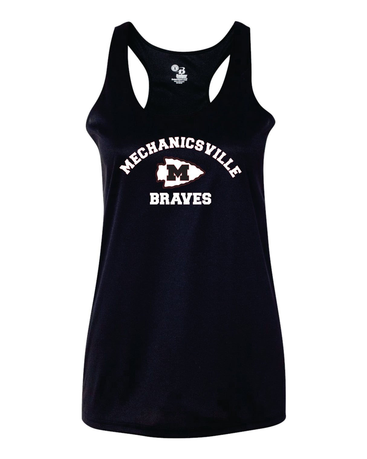 Mechanicsville Braves Dri Fit Racer Back Tank WOMEN