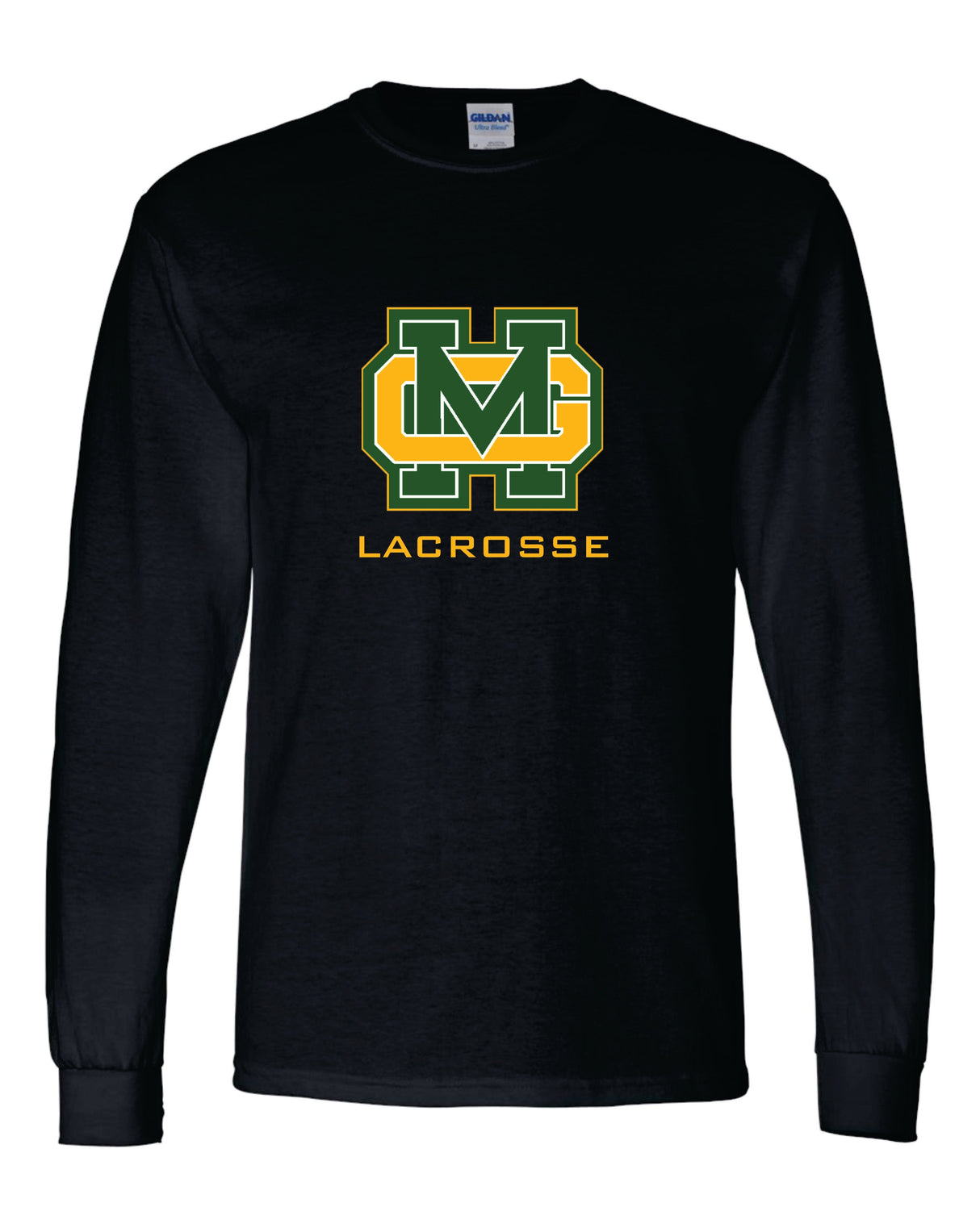 Great Mills Lacrosse Long Sleeve T-Shirt Cotton Blend