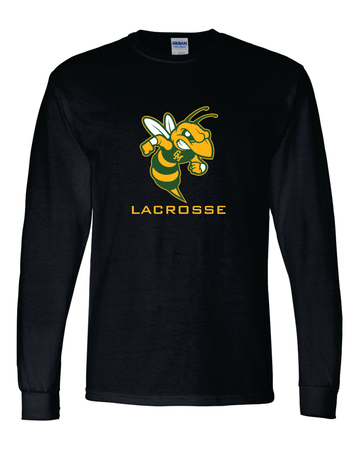 Great Mills Lacrosse Long Sleeve T-Shirt Cotton Blend