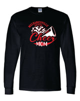 Mechanicsville Braves 50/50 Long Sleeve T-Shirts -CHEER MOM